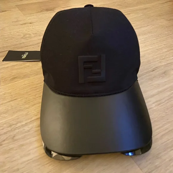 Fendi | Accessories | Fendi Mens Eyecap Baseball Cap With Foldable